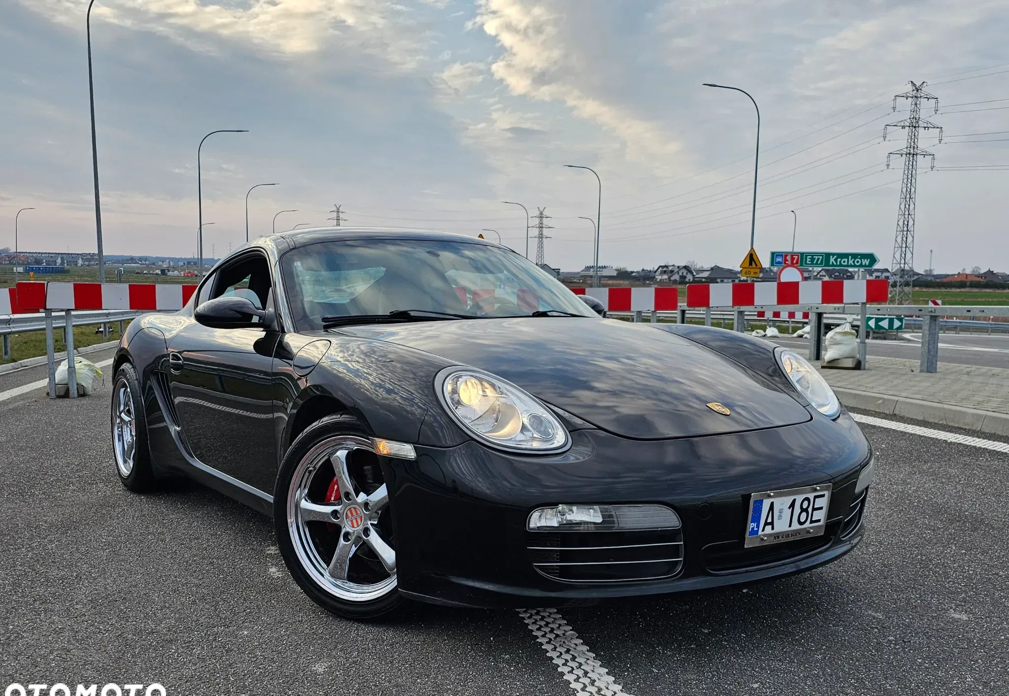 porsche Porsche Cayman cena 116500 przebieg: 250000, rok produkcji 2008 z Warszawa